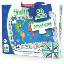 Puzzle Si Joc Harta Lumii, The Learning Journey