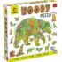 Puzzle din lemn, Animale din Padure, Woody, Ludattica, 4 ani+