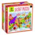 Secret Puzzle - Dinozauri, Ludattica, 3 ani +