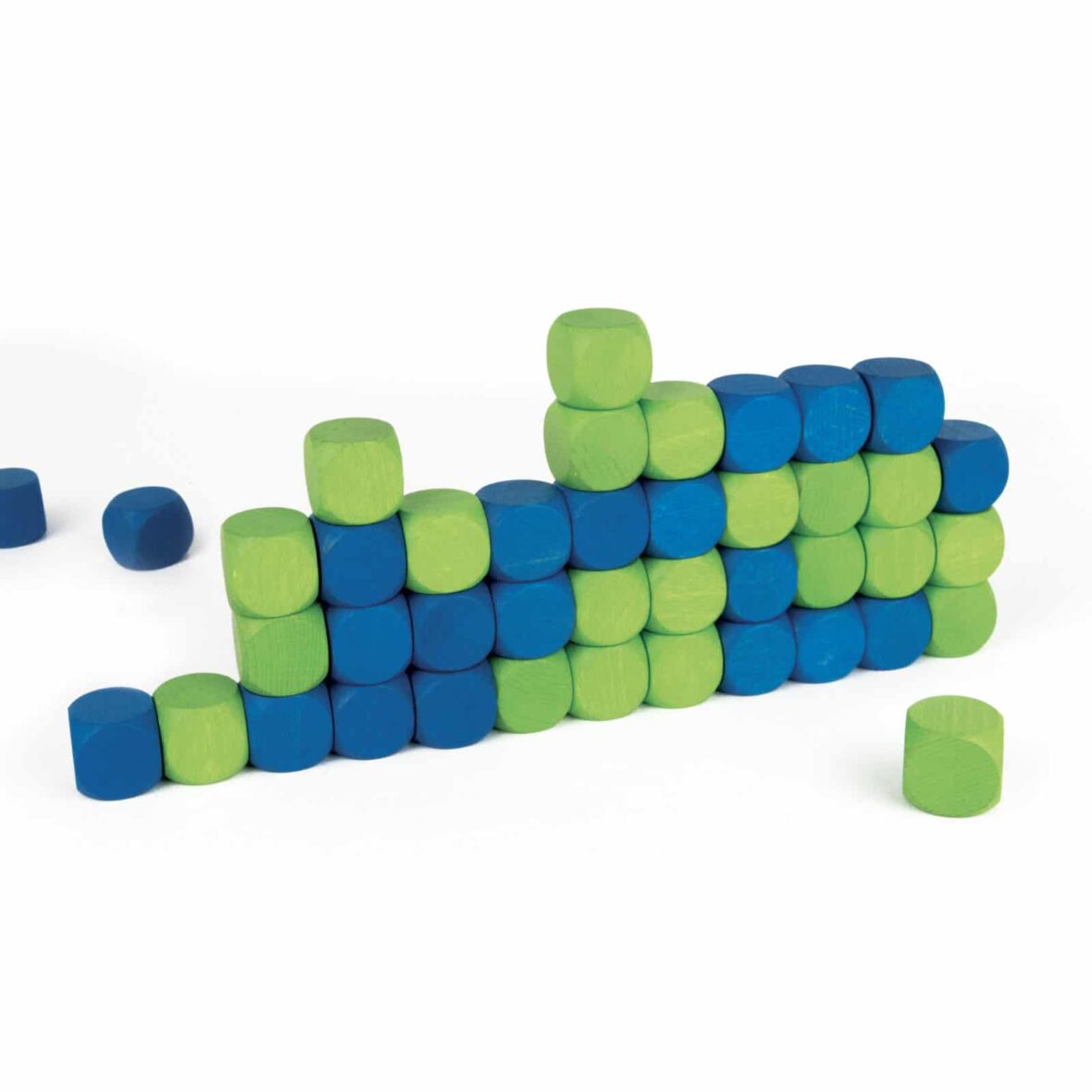 Connecting Cubes, joc de strategie din lemn, Milaniwood detalii