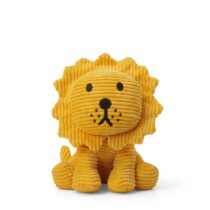 Jucărie de Pluș, Leu din catifea raiată galbenă, Bon Ton Toys