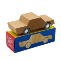 Masinuta lemn natur, handmade, Waytoplay