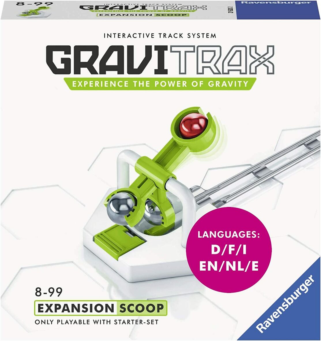 Joc STEM de construit, Gravitrax Scoop, Extensie cutie