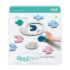 Jucarii de baie, puzzle 11 piese, Balene si pestisori, Quut Toys