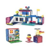 Set de 512 de piese, cărămizi magnetice și plăci de construcție, PicassoTiles