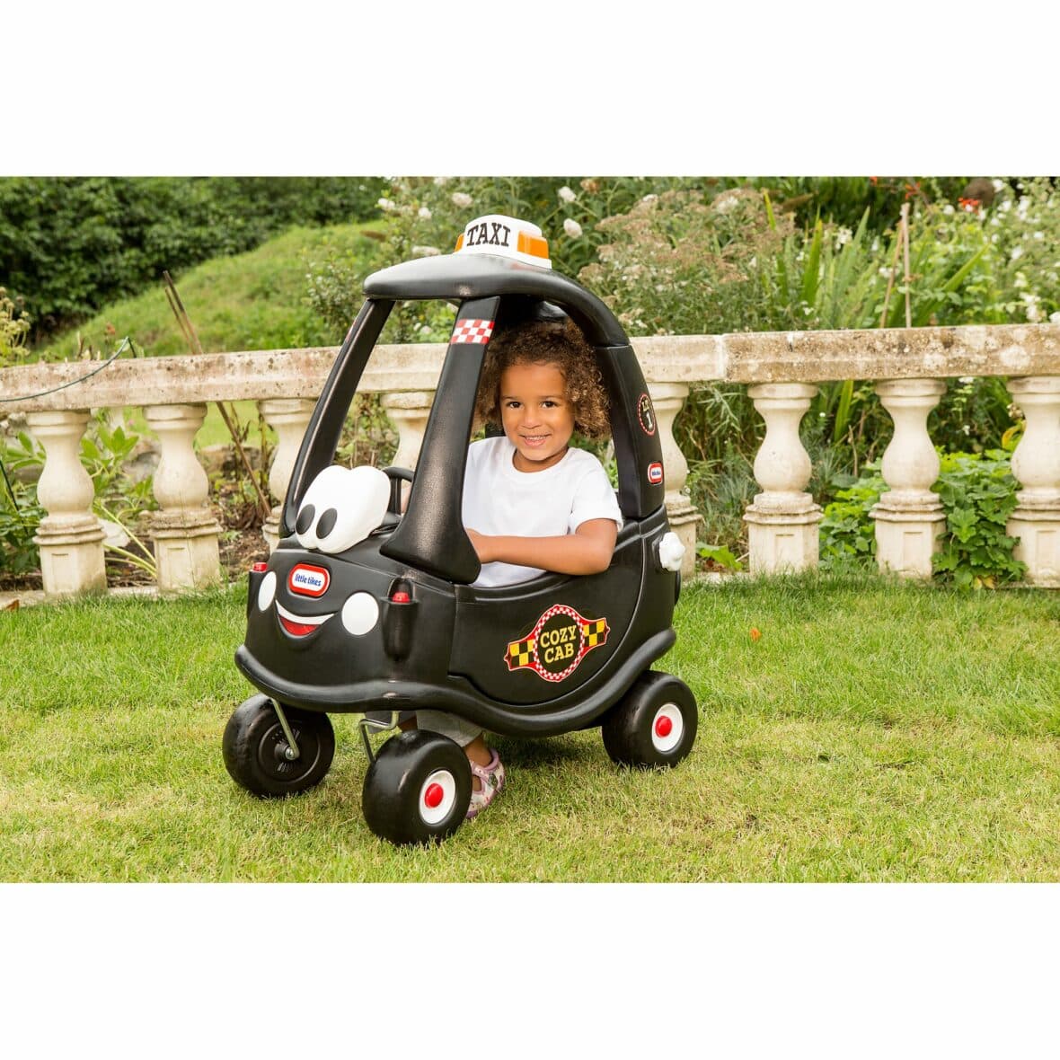 Masinuta Neagra Taxi Cozy Coupe, Little Tikes