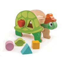 Broasca testoasa, jucarie de sortat forme, Tortoise Shape Sorter, 6 piese