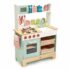 Bucatarie copii, din lemn, complet echipata, Mini Chef Kitchen Range