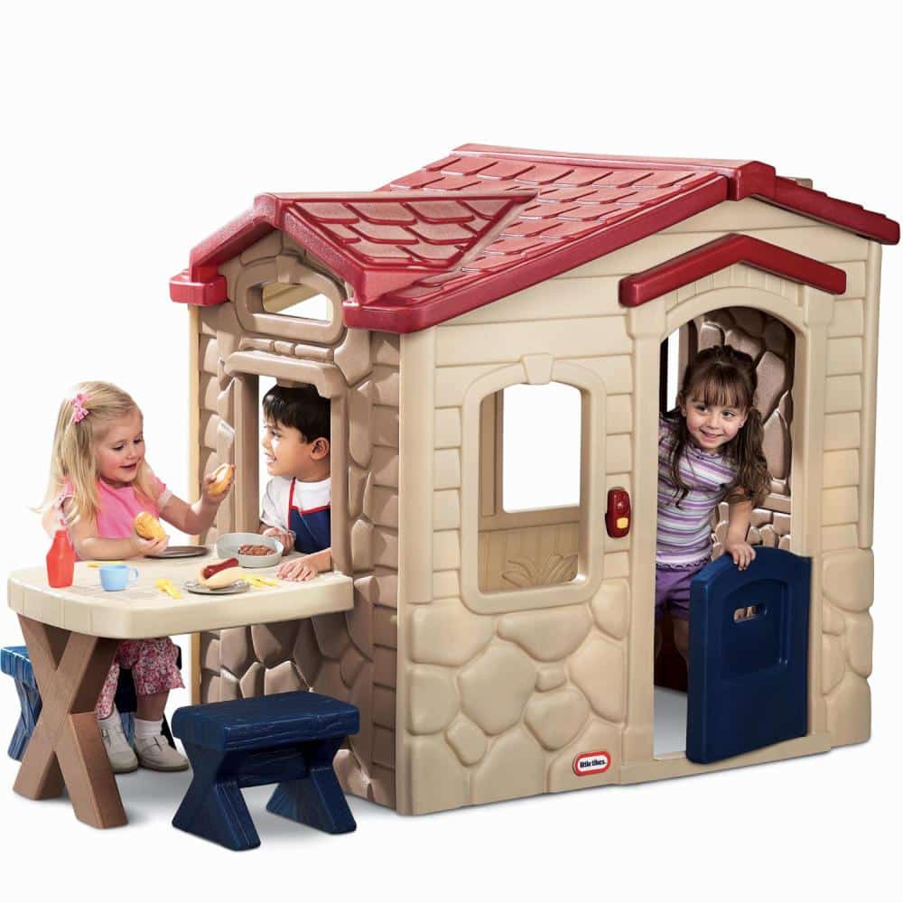 Casuta de gradina copii, ‘Picnic Pe Terasa’ – Provencal, Little Tikes