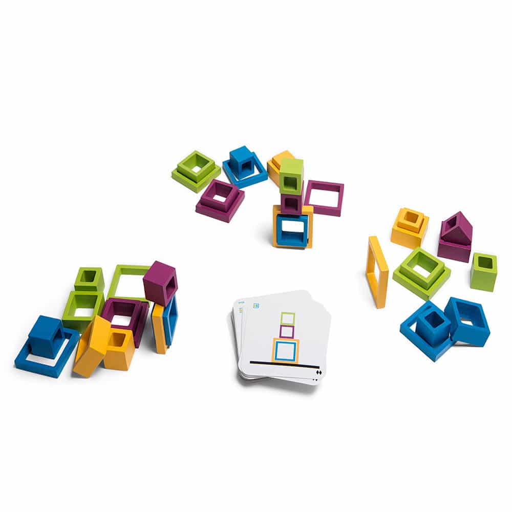 Frames, joc de rapiditate cu rame din lemn, BS Toys 3