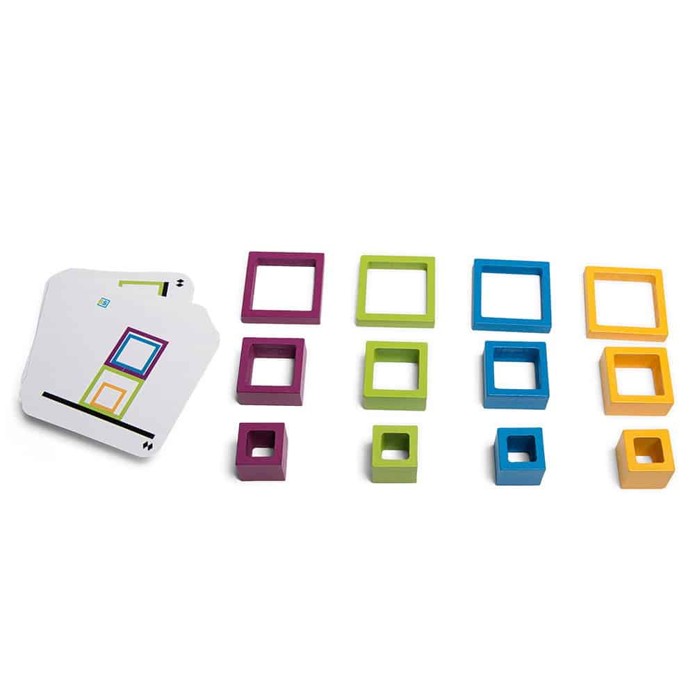 Frames, joc de rapiditate cu rame din lemn, BS Toys 4