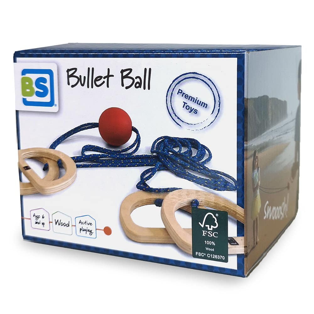Joc de coordonare Bullet Ball din lemn, BS Toys 3