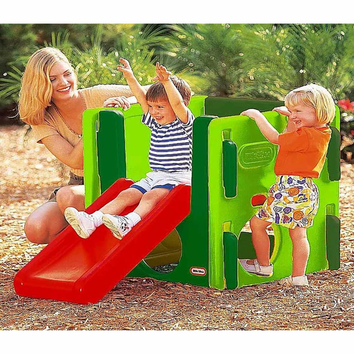 Loc De Joaca Junior Cu Tobogan – Verde