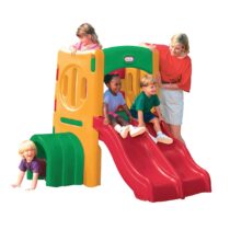 Loc De Joaca Cu Tunel Cu Doua Tobogane LT42611-1