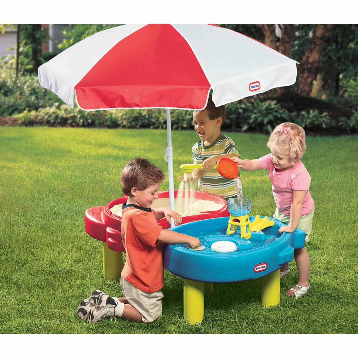 Masuta Pentru Nisip Si Apa Cu Umbreluta, Little Tikes