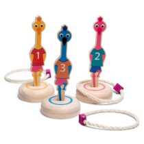 Prinde pasarile, joc de tintit cu inele, BS Toys
