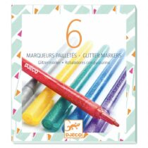 Set 6 Carioci cu sclipici, Djeco