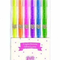 Set 6 roll-gel culori neon, Djeco