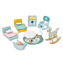 Set mobilier jucarie, camera copiilor Dovetail, 14 piese