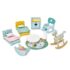Set mobilier jucarie, camera copiilor Dovetail, 14 piese