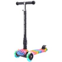 Trotineta cu 3 roti pliabila cu lumini, Scooter Astro Dream, Boldcube