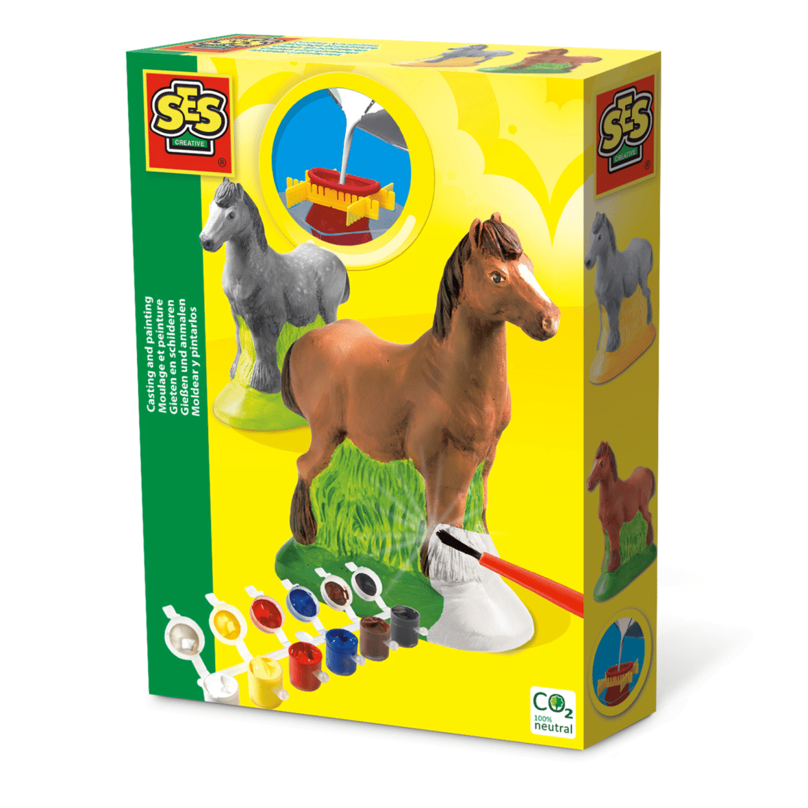 Set creativ mulaj si pictura – Cal