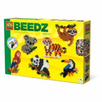 Set creativ copii Beedz, Margele de calcat, Animale din Jungla
