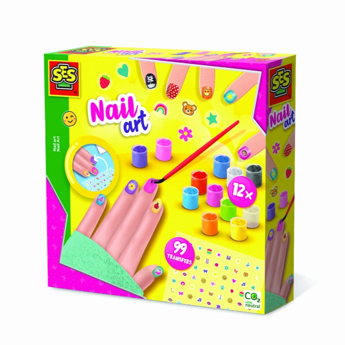 Set manichiura copii, cu lac de unghii si accesorii