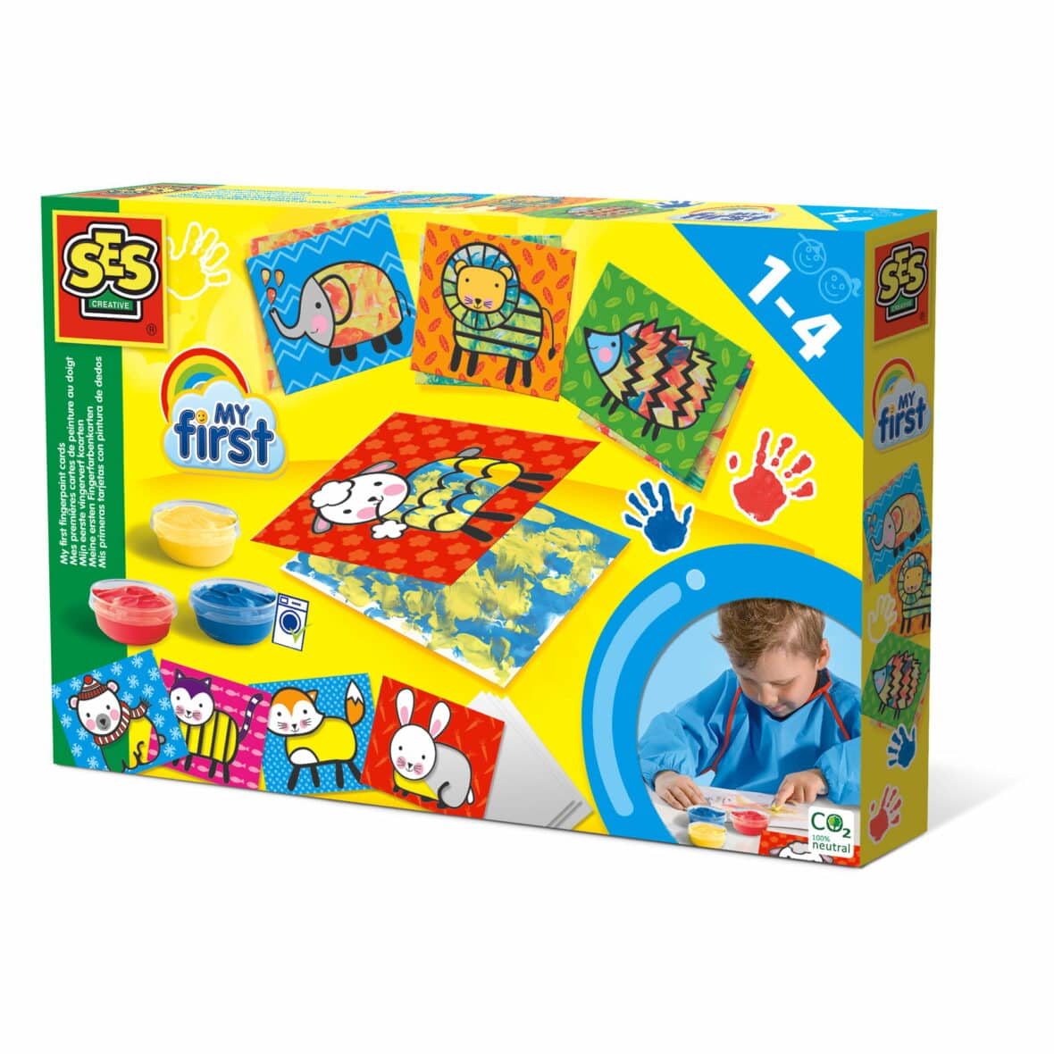 My first – Set acuarele de pictat cu degetele