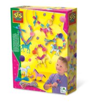 Set creativ, Bijuterii cu pompoane caluti, fetite, 5 ani +