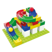 Jucarie STEM, Marble Run, mini Hubelino, 45 piese