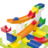 Extensie Balansoar, Traseu cu bile Marble Run 45 piese, Hubelino