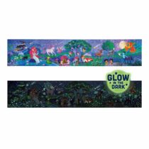 Puzzle pentru copii fosforescent, Zane, 200 piese, 1.5m