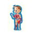 Puzzle pentru copii, Corpul uman, 61 piese, 100 cm, Hape