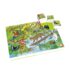 Puzzle pentru copii cu Animale exotice, Hubelino, 35 piese