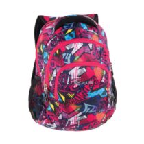 Rucsac Pulse Teens Pink Graffiti