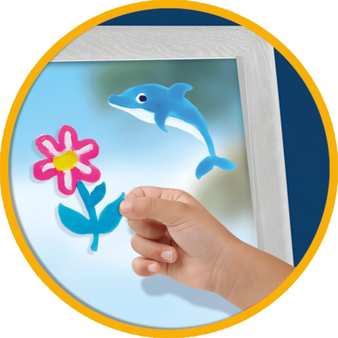 Set acuarele pentru ferestre stickere 2
