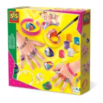 Set creativ de personalizare inele si bratari pentru copii, 01007