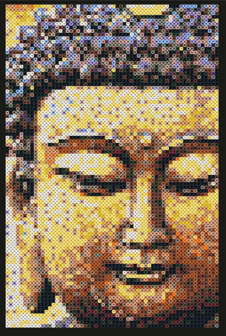 Set margele de calcat Beedz Art, Buddha 2