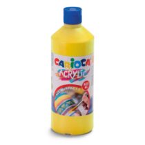 Acuarele acrilice tempera Carioca, 500 ml, Galben
