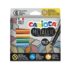 Set Carioci culori metalice, Carioca Metallic Maxi, 6 buc