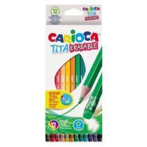 Creioane colorate Tita Erasable, 12 culori