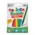 Set 12 Creioane colorate plastifiate Carioca Plastello