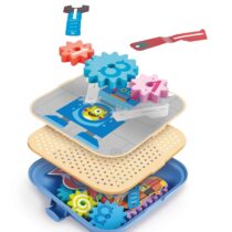 Set de joaca roti dintate, Jucarie din lemn, Hape