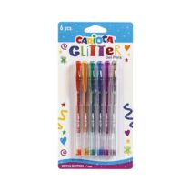 Set Pix cu gel Glitter 6 culori/set, Carioca