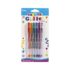 Set Pix cu gel Glitter 6 culori/set, Carioca