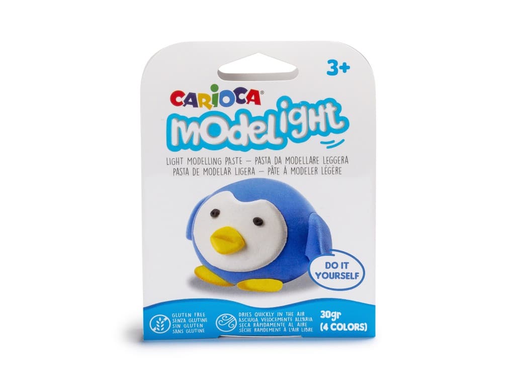 Plastilină ModeLight, Carioca, Animale – Pinguin