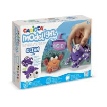 Plastilină ModeLight Maxi PlayBox Carioca, Ocean