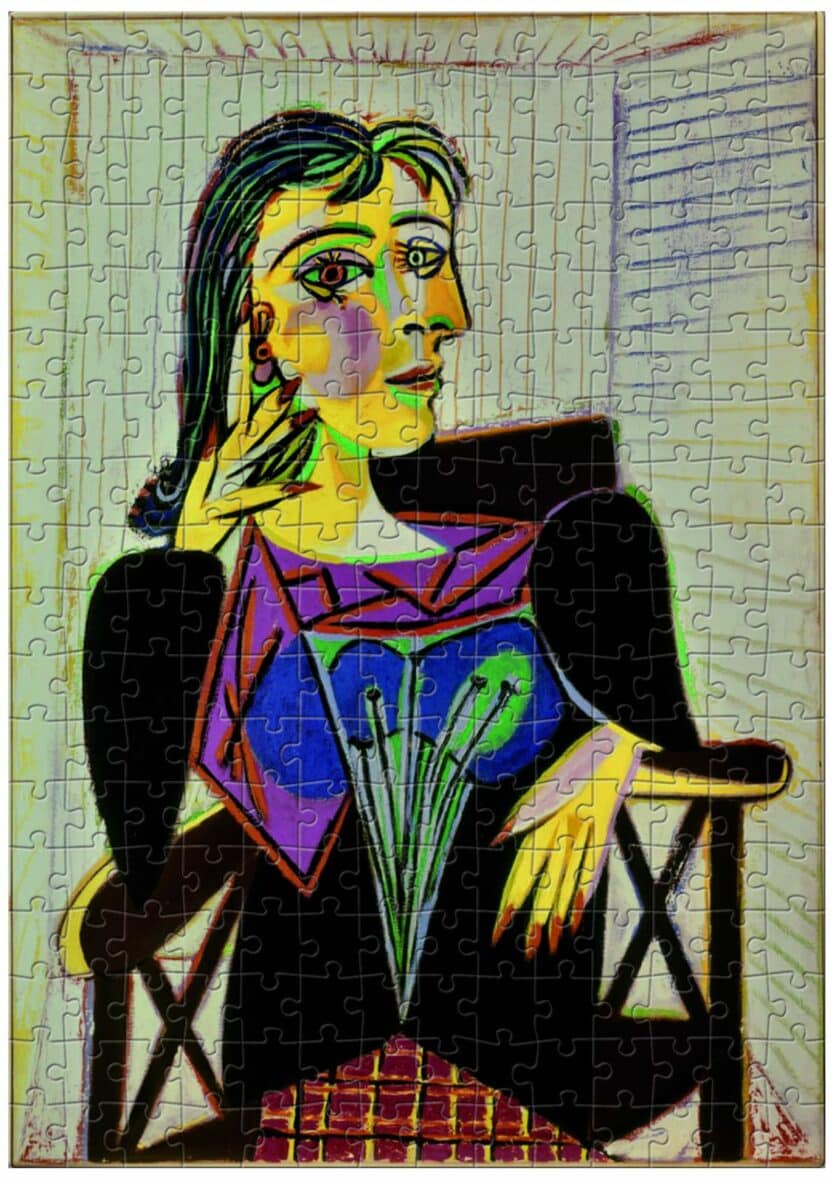 Kit Creativ si puzzle 224 piese Atelier Picasso, Ludattica, 8-9 ani + 1