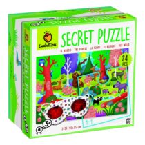 Secret Puzzle - Pădurea, Ludattica, 2-5 ani, 24 piese